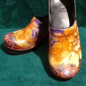 Dansko Fresco Professional Leather Clogs size 38